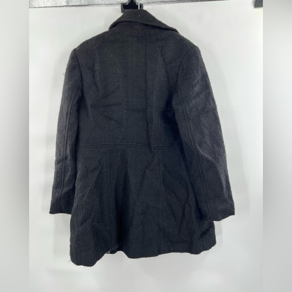 Jessica Simpson black wool blend coat size M - Picture 6 of 9